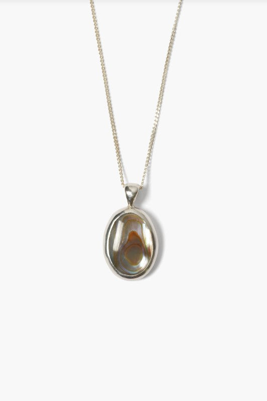 Abalone Drop Necklace