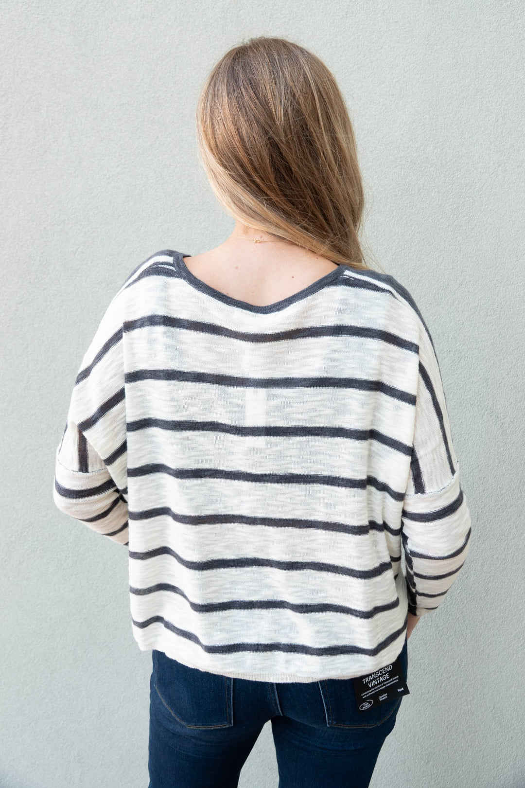 Aboat Time Knit Top - Steel - Jaffi&