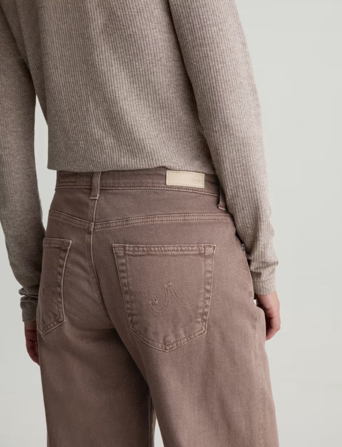 Adira Low Rise Wide Leg - Sulfur Taupe Grey - Jaffi's