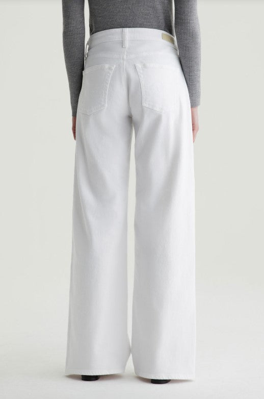 Adria Low Rise Wide Leg - Gallery White