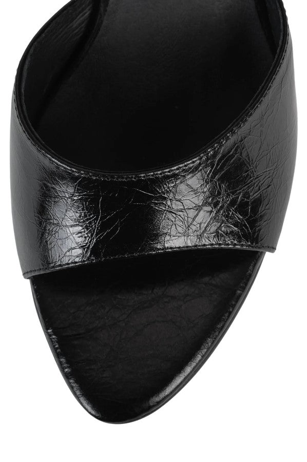 Agent Heel - Black Crinkle