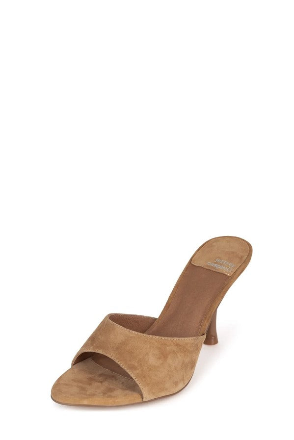 Agent Heel - Camel Suede