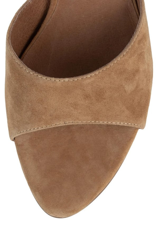 Agent Heel - Camel Suede