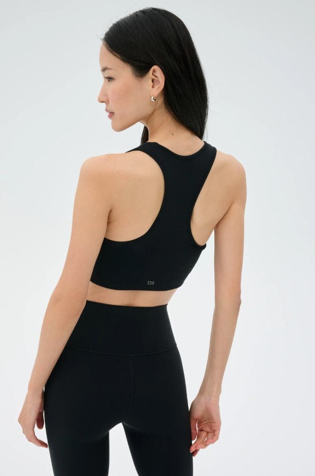 Airweight Bra with Ruching - Black - Jaffi's