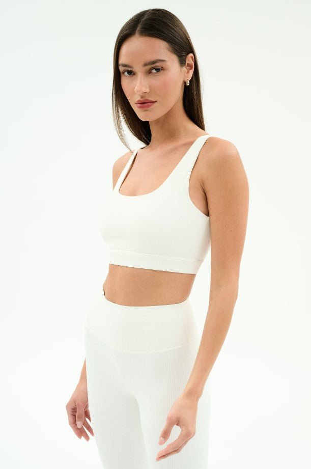 Airweight Rib Bra - White - Jaffi's
