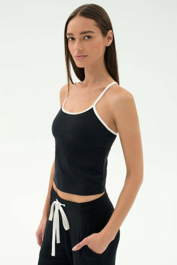 Airweight Tank - Black/White