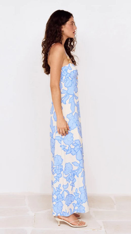 Alessia Twist Front Maxi Dress