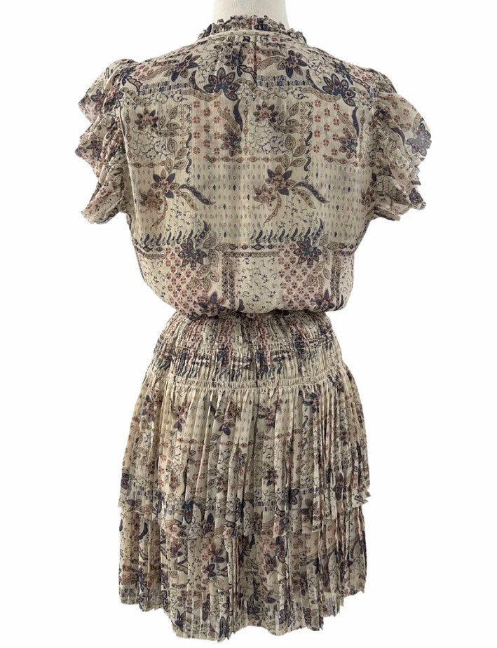 Allegra Dress - Stone Combo