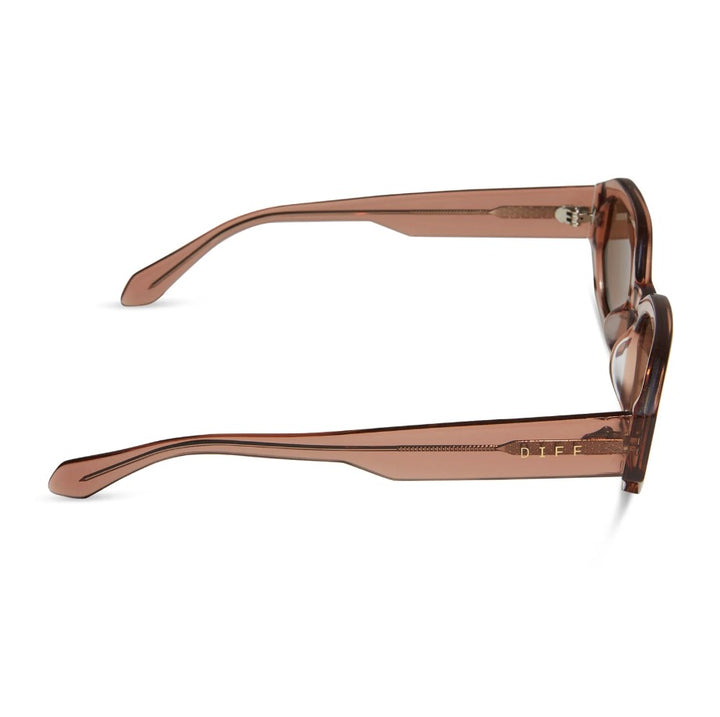 Allegra Sunglasses - Cafe Ole + Brown Flash Polarized