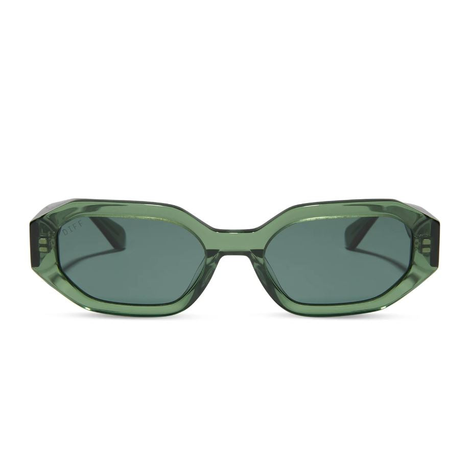 Allegra Sunglasses - Sage Crystal + G15 Polarized