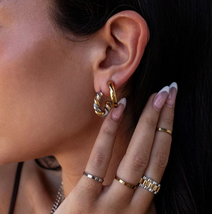 Intermix All Love Hoop Earrings