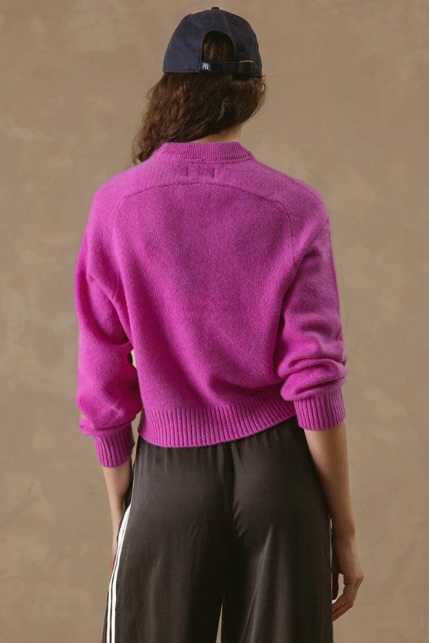 Alyson Cashmere Sweater - Fuchsia