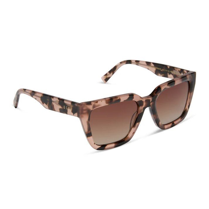 Amara Sunglasses - Himalyan Tort. + Brown Gradient Polarized - Jaffi's