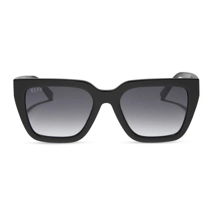 Amara Sunglasses - Black + Grey Gradient