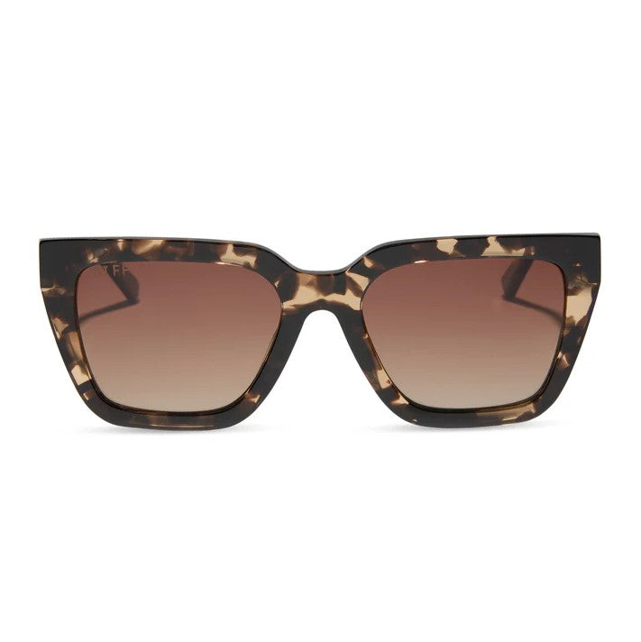 Amara Sunglasses - Espresso Tort + Brown Gradient