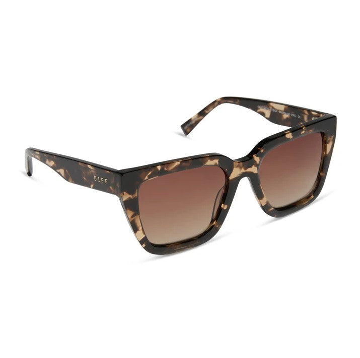 Amara Sunglasses - Espresso Tort + Brown Gradient