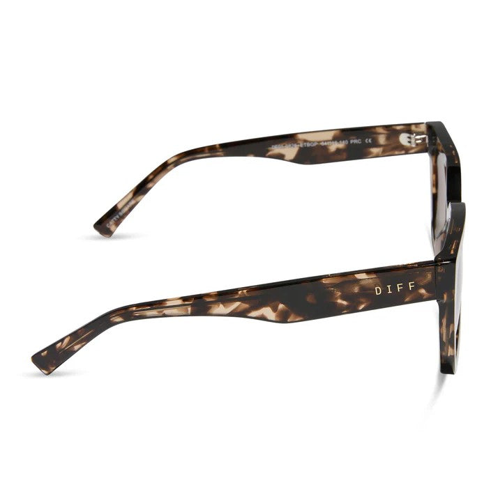 Amara Sunglasses - Espresso Tort + Brown Gradient