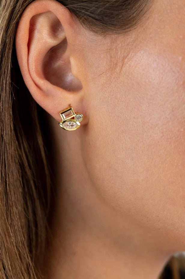 Amber Studs - Jaffi's