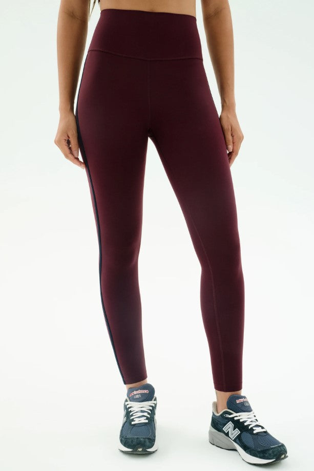 Amber Airweight 7/8 HW Legging - Dark Cherry