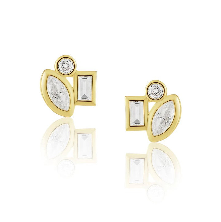 Amber Studs