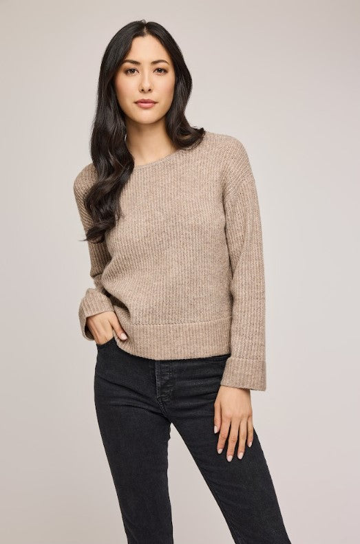 Ambrose Sweater - Heather Taupe