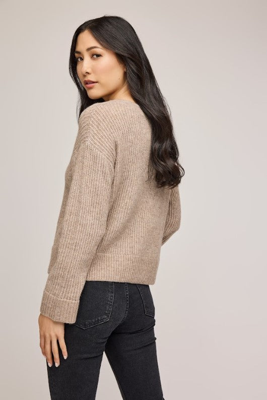 Ambrose Sweater - Heather Taupe