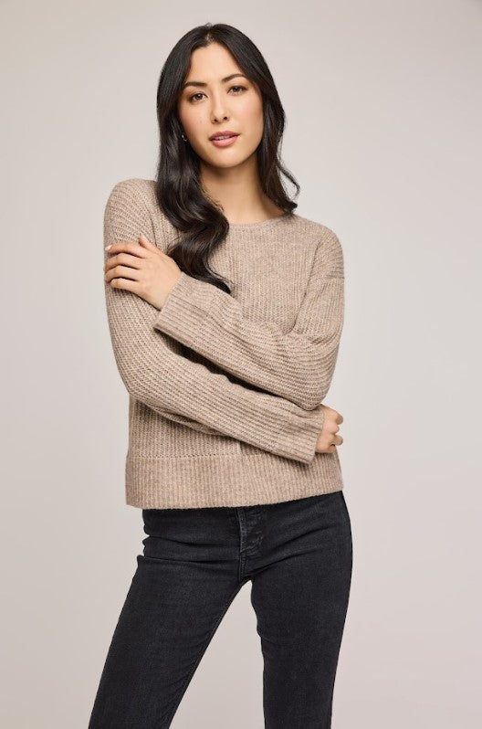 Ambrose Sweater - Heather Taupe