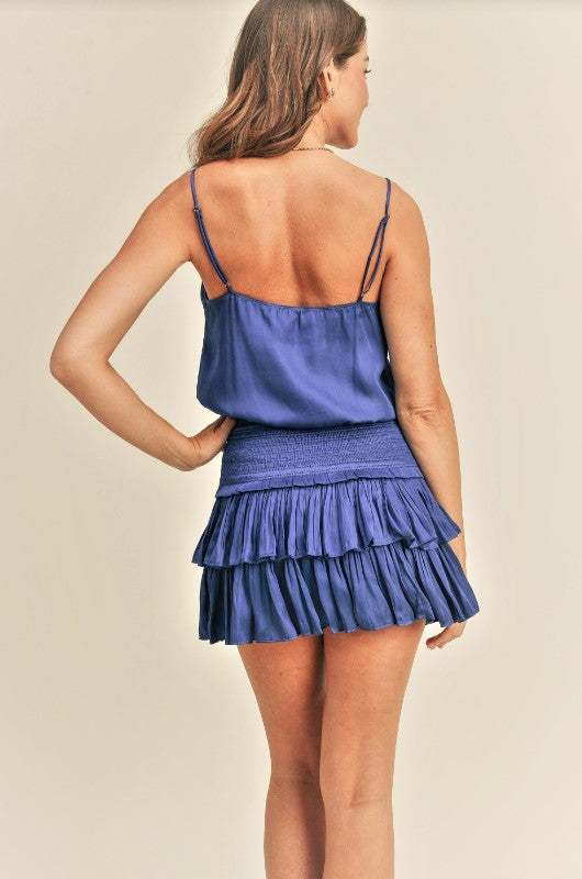 Silky Amore Top - Royal Blue