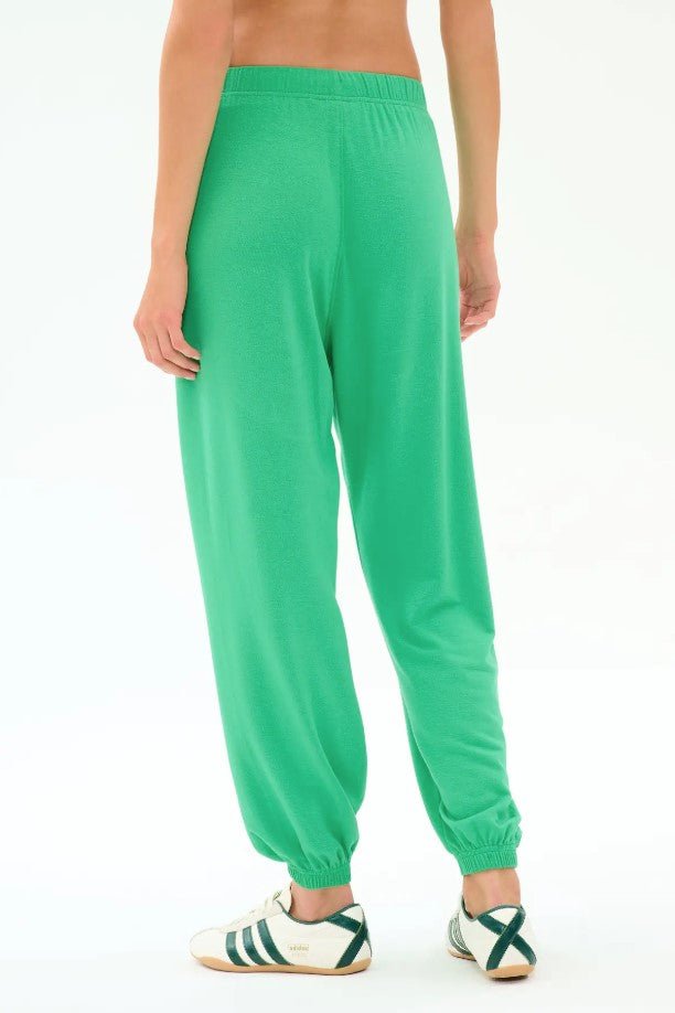 Andie Oversized Fleece Sweatpant - Spearmint - Jaffi's