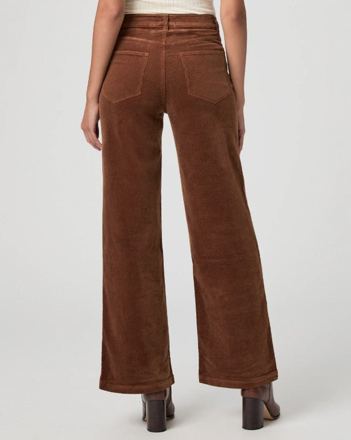 Anessa 31" Cord Wide Leg - Maple Brown - Jaffi's