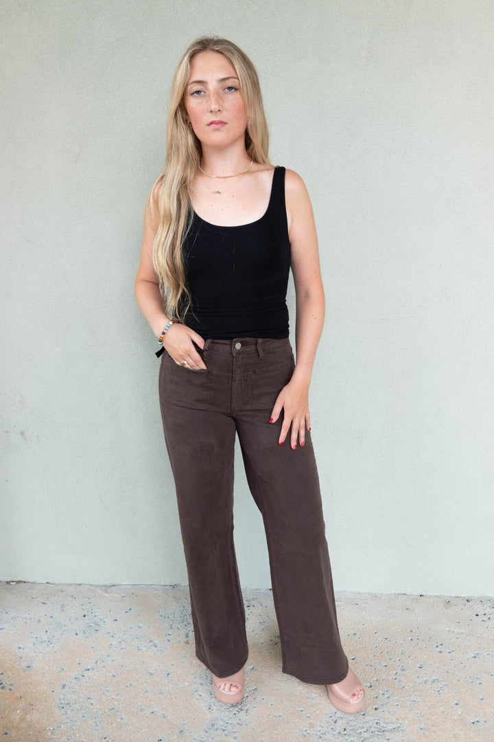 Anessa 31" w/Yoke Pockets - Rich Chocolate - Jaffi&