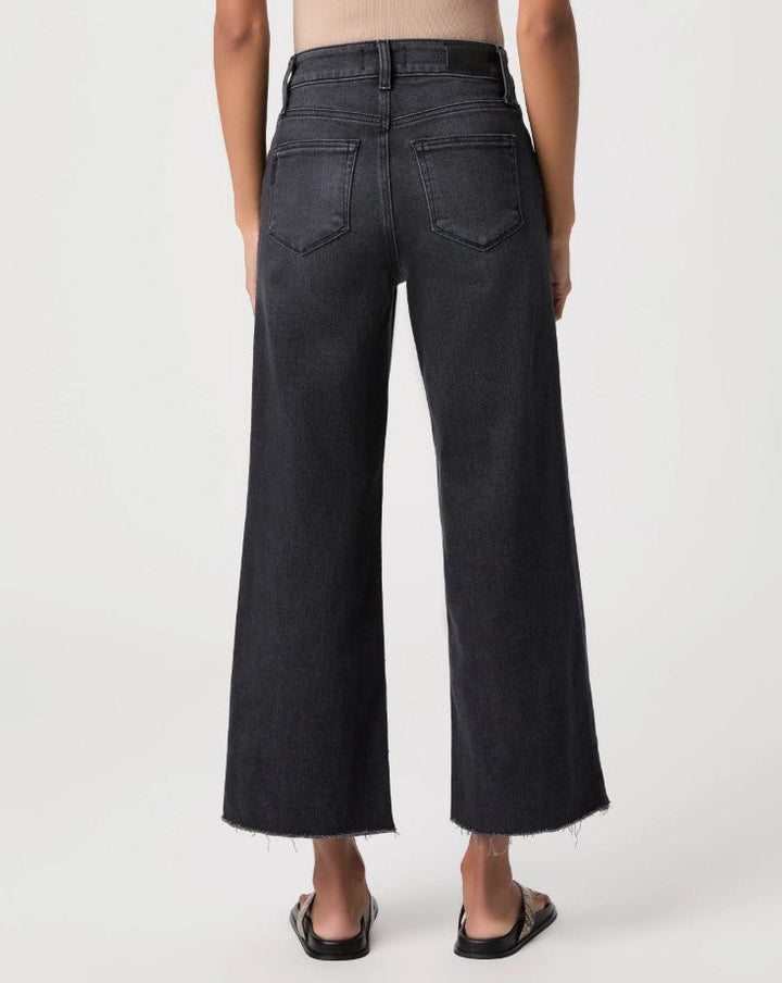 Anessa Wide Leg w/Twist Hem - Ink Black - Jaffi&