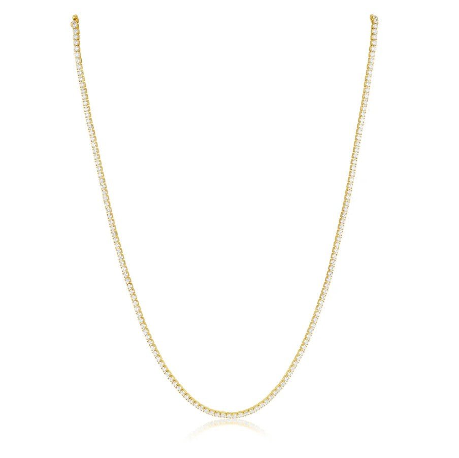 Annie Dainty Tennis Choker Necklace - Jaffi&