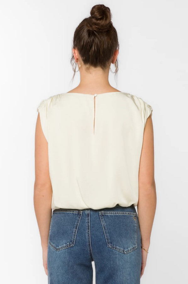 Apollo Silky Blouse - Ivory