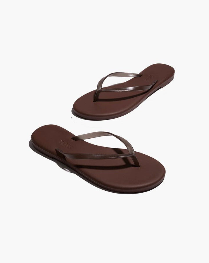 Aqua Flip Flops - Brun - Jaffi's