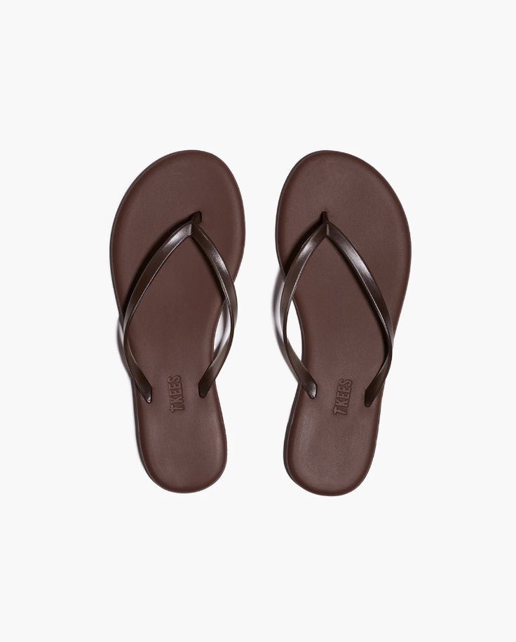Aqua Flip Flops - Brun - Jaffi's