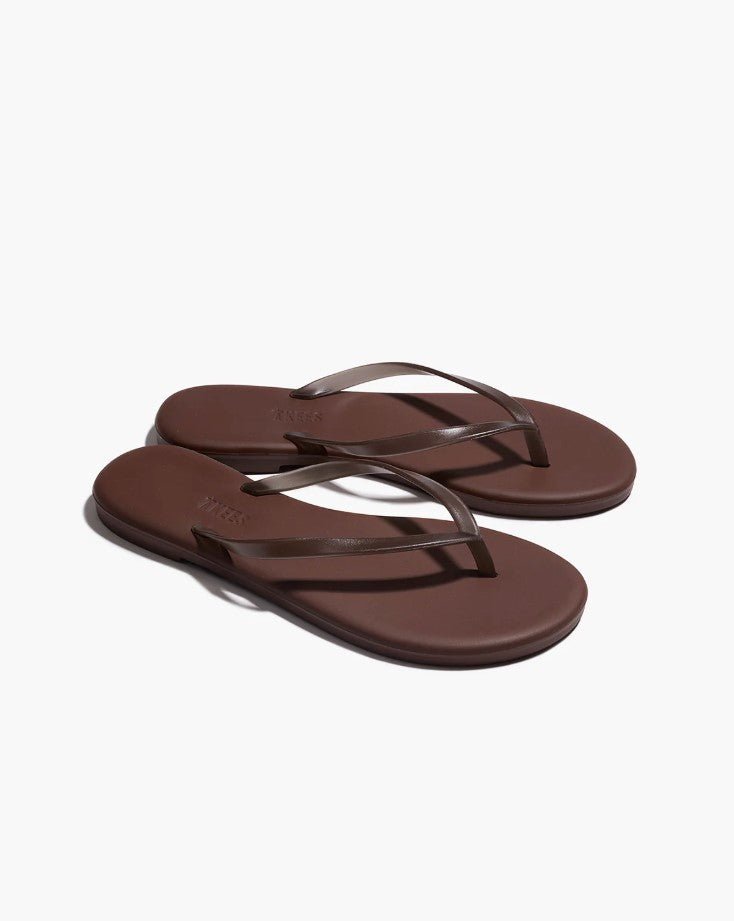 Aqua Flip Flops - Brun - Jaffi's