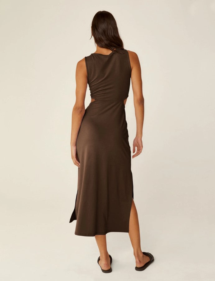 Around The World Front Twist Dress