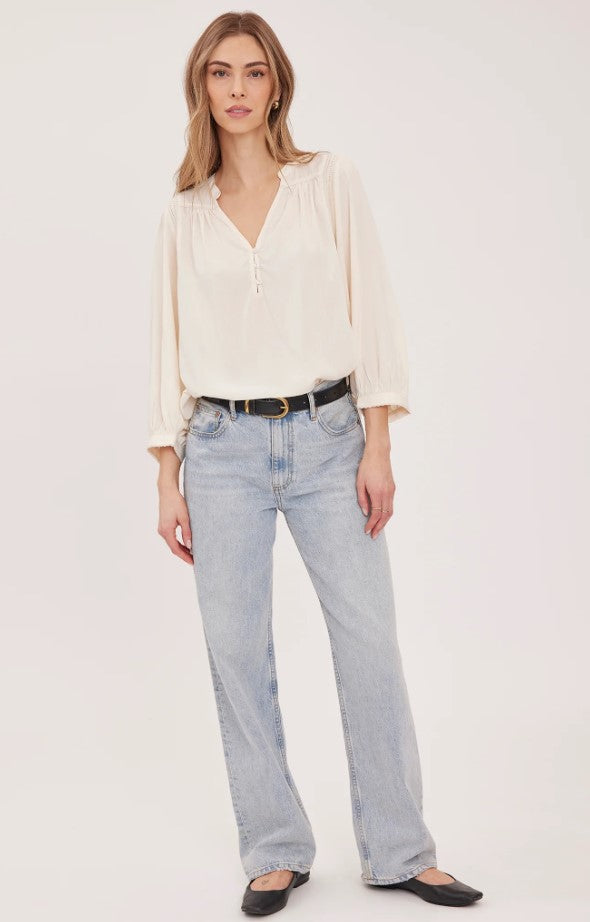 Ashlyn Blouse - Cream