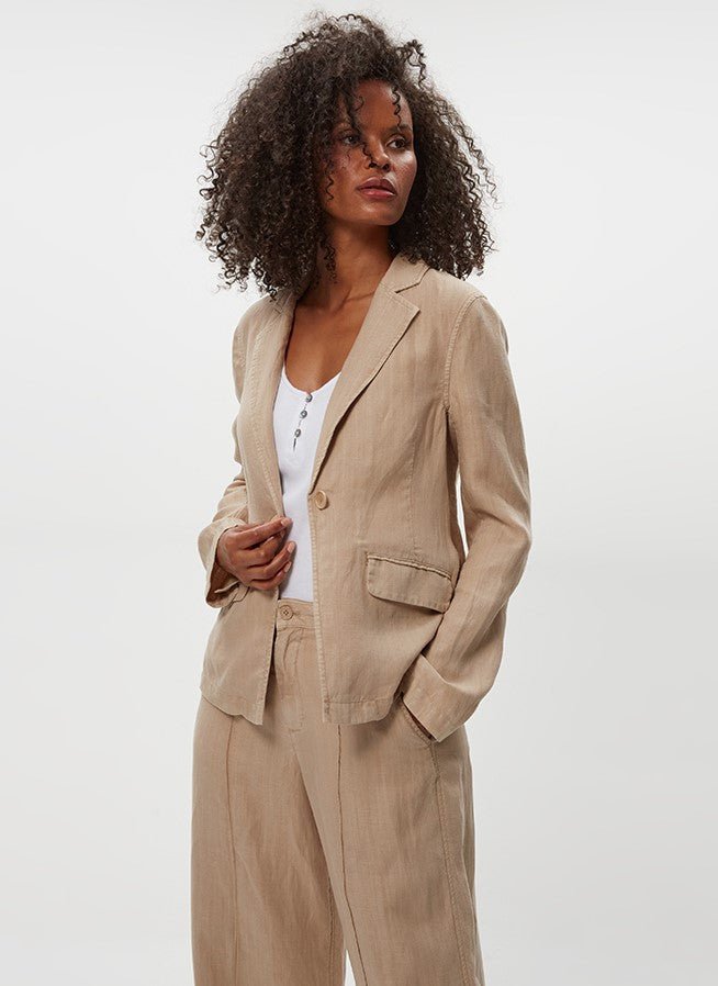 Aubrey Blazer - Macadamia - Jaffi's