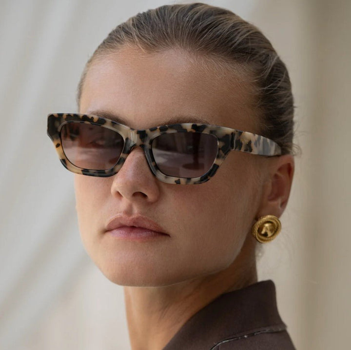 Aurora Sunglasses - Milky Tortoise - Jaffi&