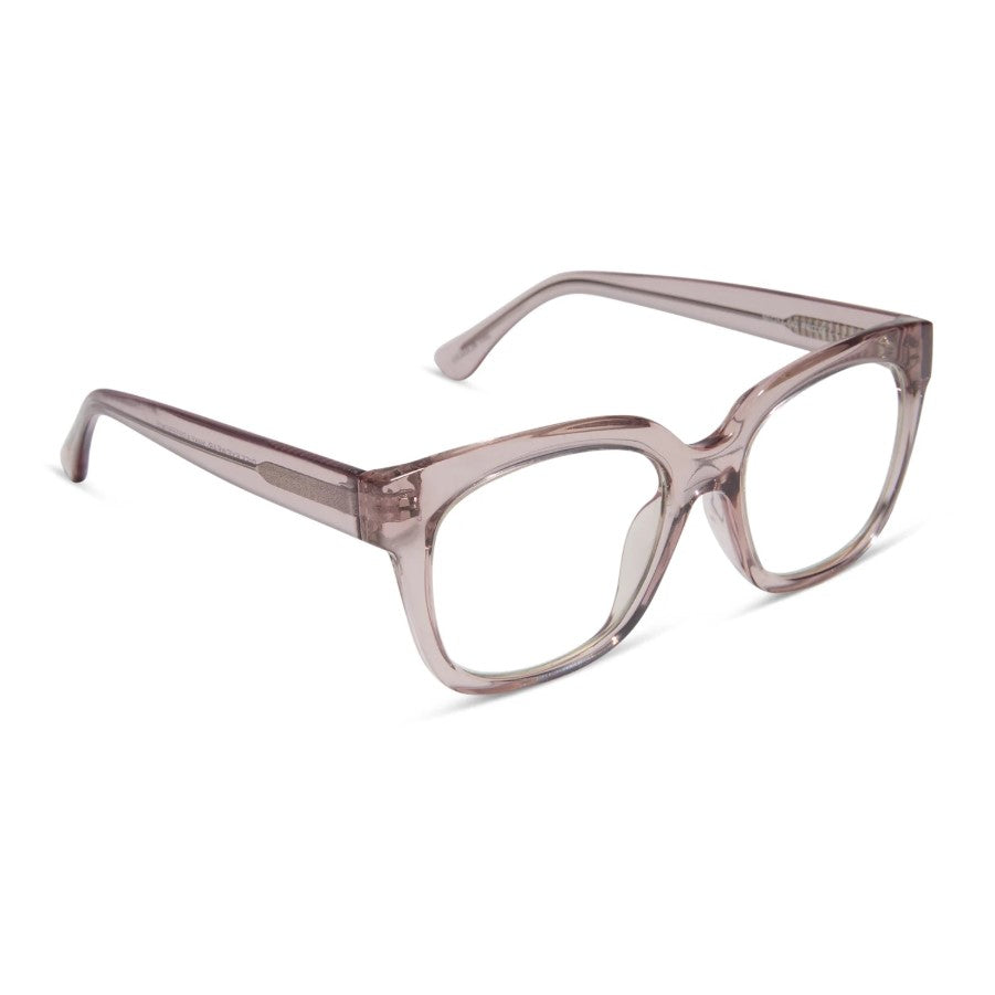 Ava Blue Light Readers - Light Pink Crystal