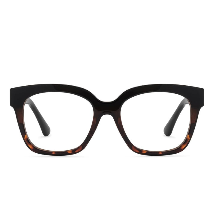Ava Blue Light Readers - Black Tortoise