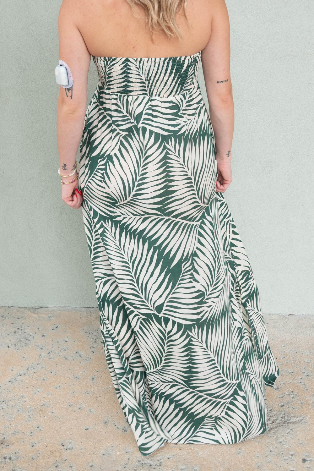 Aven Maxi Dress - Drift Green - Jaffi's