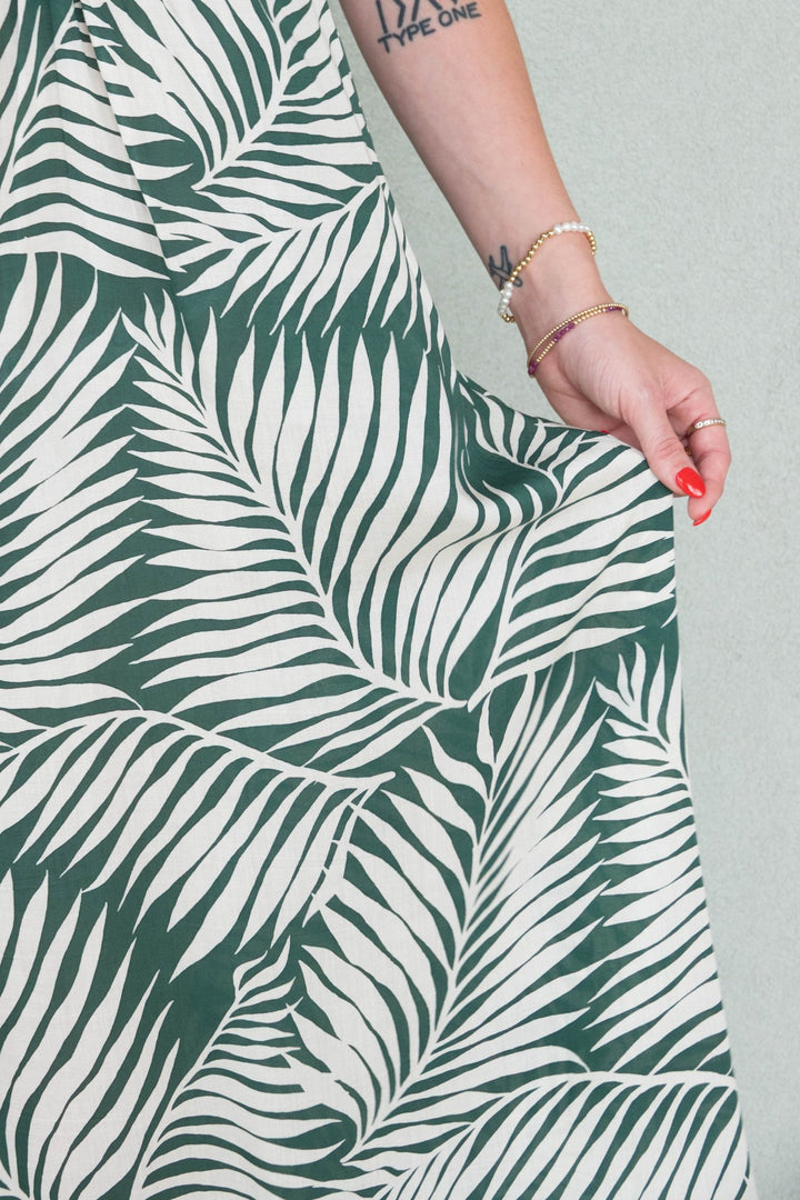 Aven Maxi Dress - Drift Green - Jaffi's