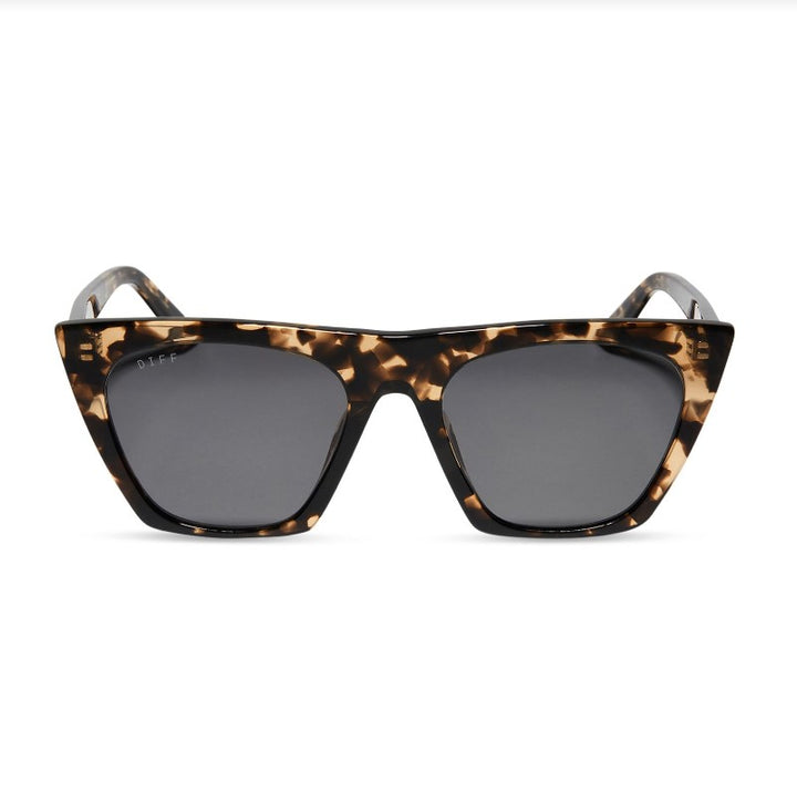 Avril Sunglasses - Espresso Tort + Grey