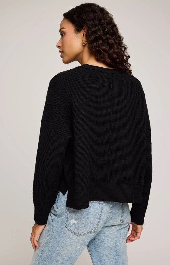 Axel Crewneck Sweater - Black