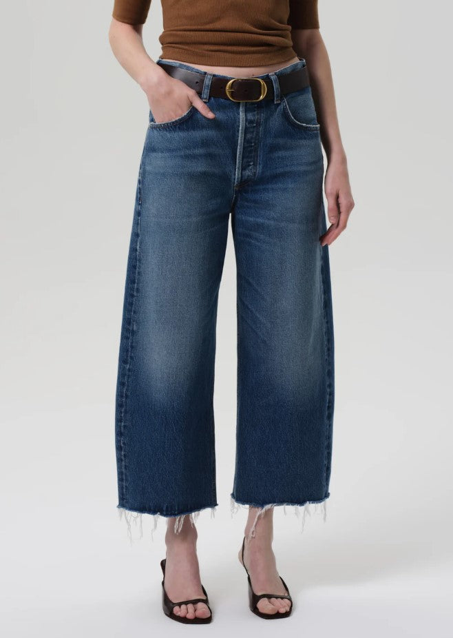 Ayla Raw Hem Crop - Chaya