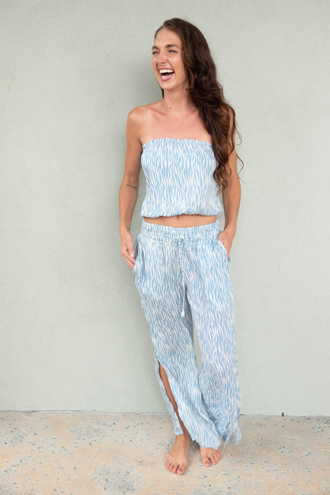 Bali Top - Wild Blue - Jaffi's