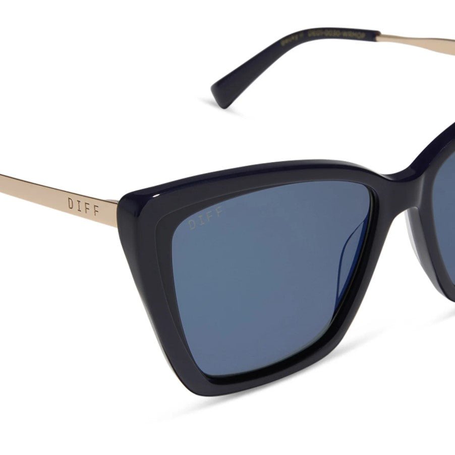 Becky II Sunglasses - Royal + Mirror Midnight Polarized - Jaffi's